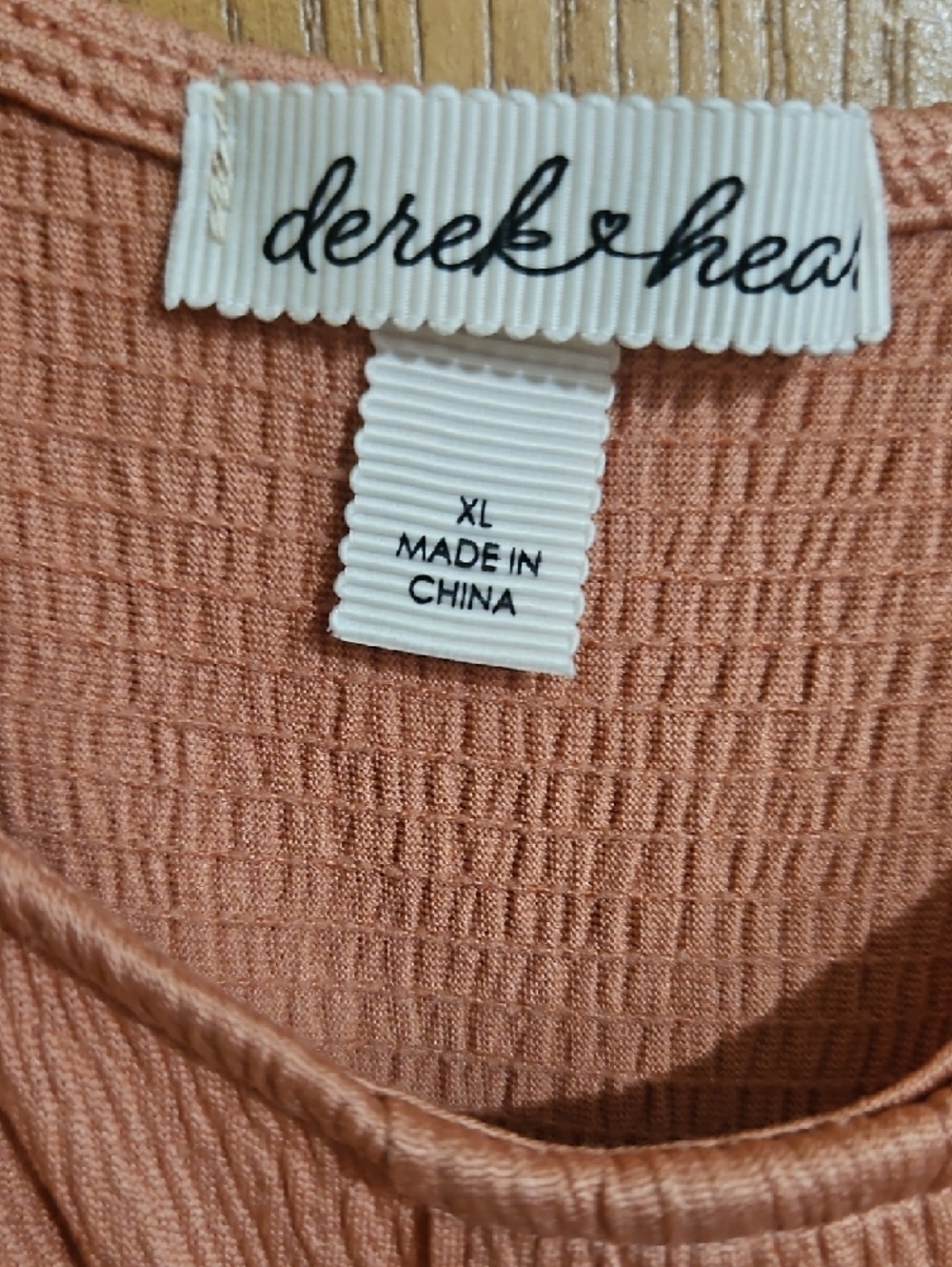 Sleeveless Tiered Button-Front Dress in Peach - Picture 2 of 5